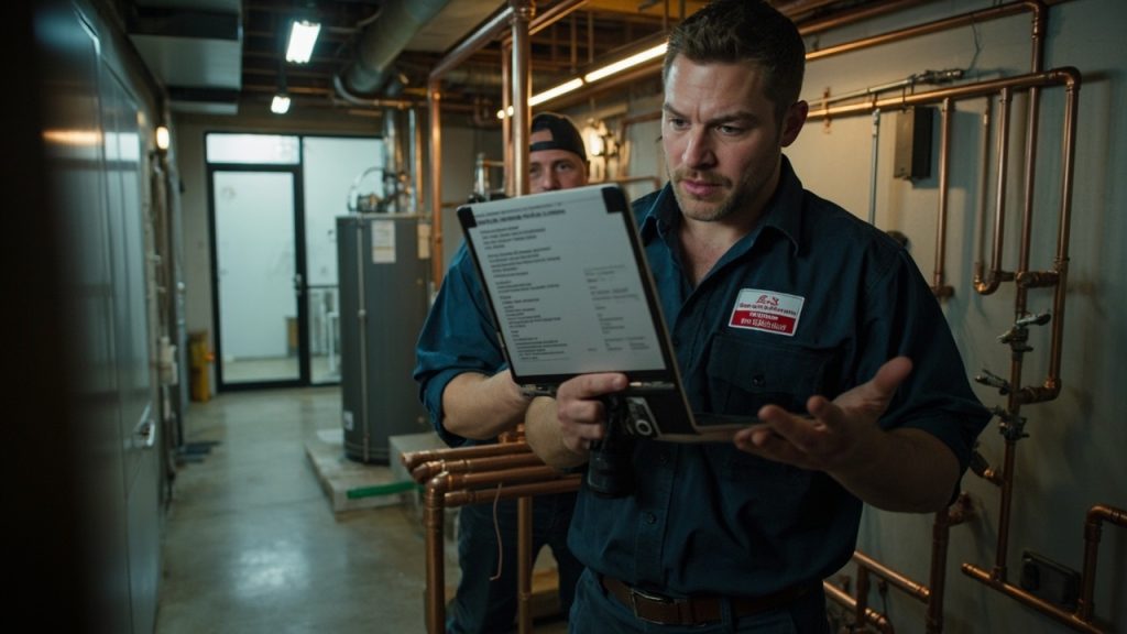 Plumbing Inspection Checklist in Detroit MI 48243