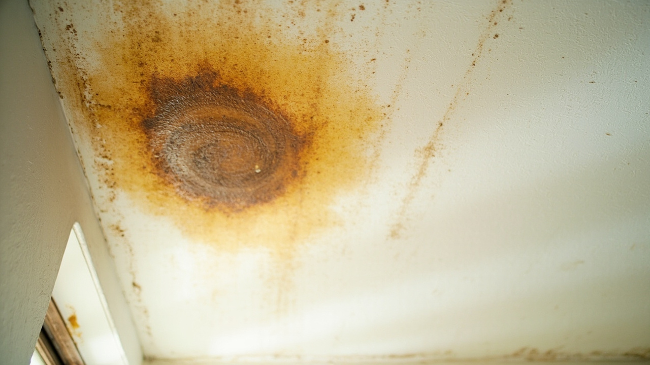 Why Water Stains Show Up in Detroit Homes