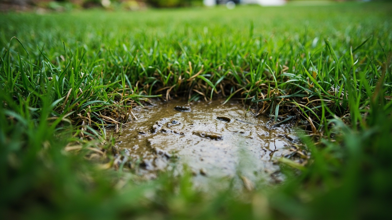 Wet Spots in Yard in Detroit – Expert Underground Leak Detection and Permanent Drainage Solutions