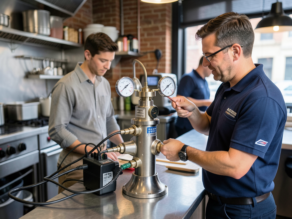 Certified backflow testing and prevention for busi