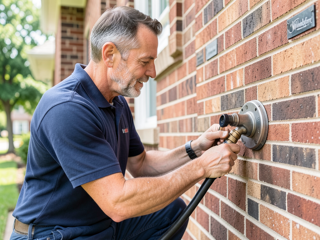 Outdoor spigot repair and winterization services f