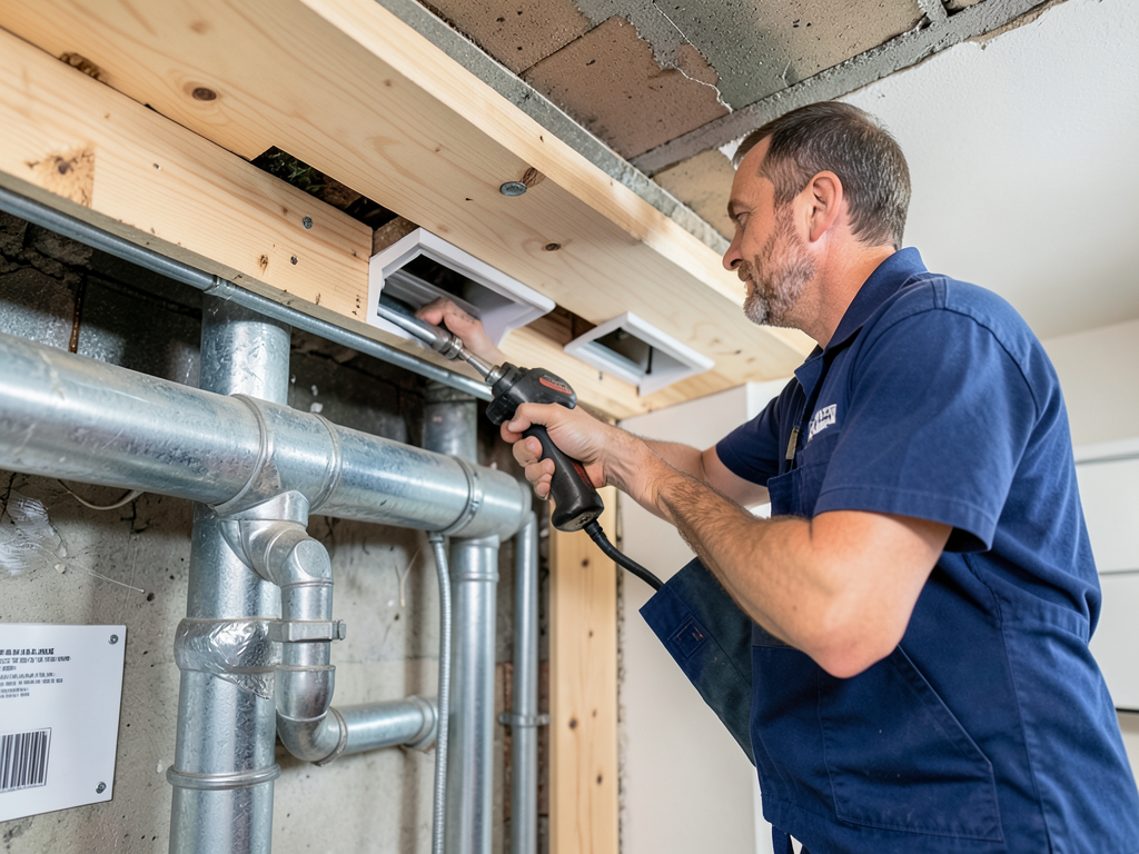The Best Way to Hide Ugly Exposed Pipes in Your Midtown Basement