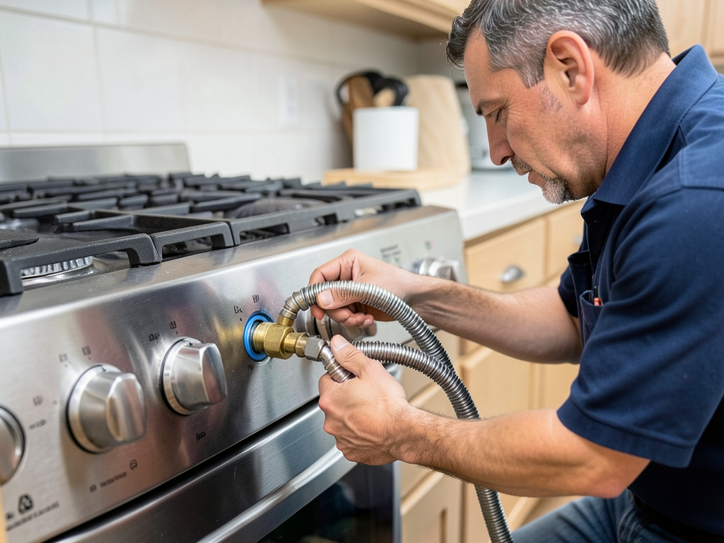 The right way to hook up a gas range in your dearb