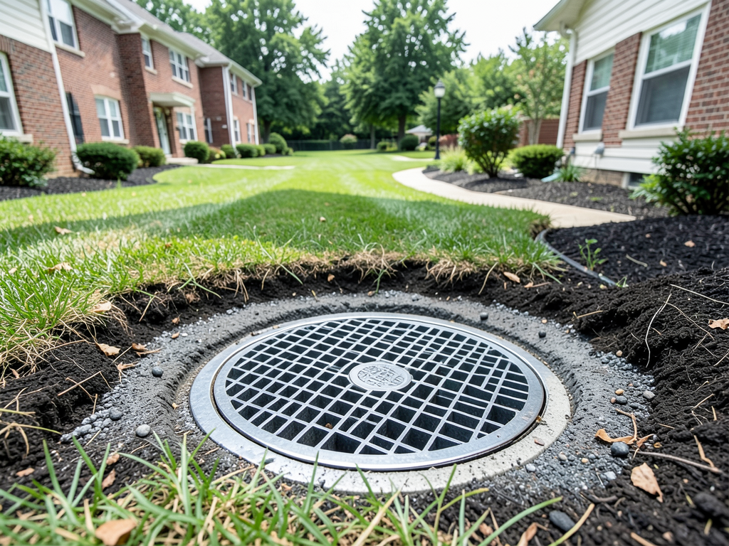 Why Your Grosse Pointe Shores Yard Needs a Catch Basin instead of Just a French Drain